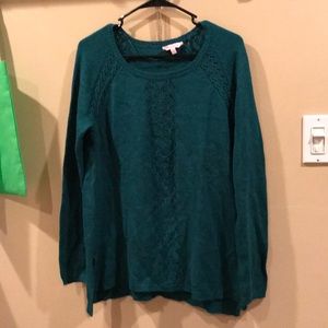 Emerald green sweater